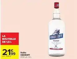 Carrefour Drive Vodka offre
