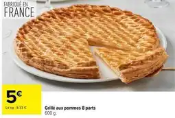 Carrefour Drive Grillé aux pommes 8 parts offre