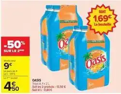 Carrefour Drive Oasis - tropical offre