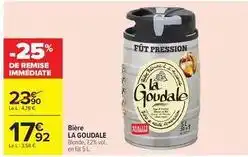 Carrefour Drive La goudale - bière offre