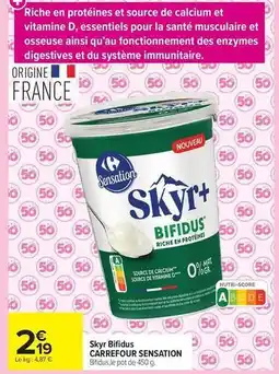 Carrefour Market Carrefour - skyr bifidus sensation offre