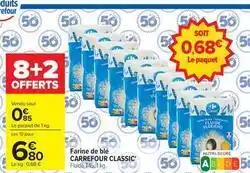 Carrefour Drive Carrefour - farine de blé classic offre