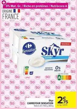 Carrefour Market Carrefour - skyr sensation offre