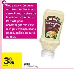 Carrefour Market Heinz - sauce offre