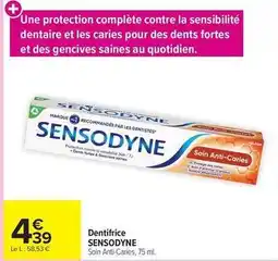 Carrefour Market Sensodyne - dentifrice offre
