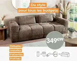b&m Mobilier offre