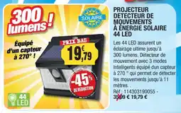 Outiror rojecteur detecteur de mouvements offre