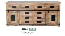 Meubles Crack TITAN offre