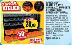 Outiror RANGEMENT D'ATELIER offre