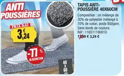 Outiror Tapis Anti-Poussière offre