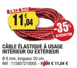 Outiror Câble élastique à usage intérieur ou extérieur offre