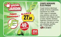 Outiror COUPE BORDURE ÉLECTRIQUE offre