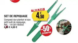 Outiror Set de repiquage offre