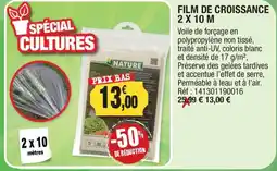 Outiror NATURE Film de croissance offre