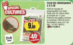 Outiror NATURE Film de croissance offre