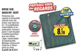 Outiror RIBILAN Brise vue offre