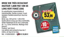 Outiror BRIS VUE TRÈS OCCULTANT offre