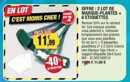 Outiror MARQUE-PLANTES offre