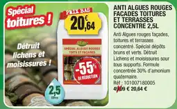 Outiror STAR Anti algues rouges offre