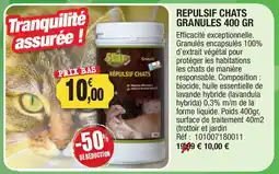 Outiror Star Répulsif Chats offre