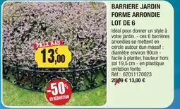 Outiror BARRIERE JARDIN offre