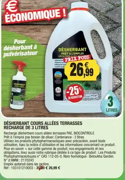 Outiror Beloukha Garden DÉSHERBANT COURS ALLÉES TERRASSES offre