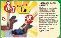 Outiror Support pinceau aimanté offre
