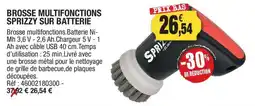 Outiror SPRIZZY Brosse multifonctions offre