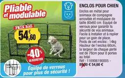 Outiror ENCLOS POUR CHIEN offre