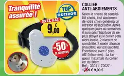 Outiror COLIER ANTI-ABOIEMENTS offre
