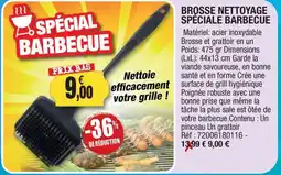 Outiror BROSSE NETTOYAGE SPÉCIALE BARBECUE offre