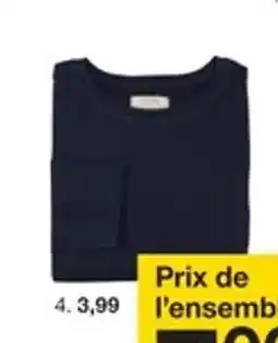 Zeeman Tee-shirt a manches longues offre