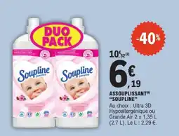 E.Leclerc Soupline assouplissant offre