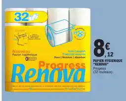 E.Leclerc Renova papier hygiénique progress offre