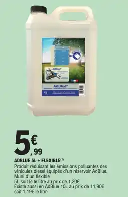 E.Leclerc Adblue 5l + flexible offre