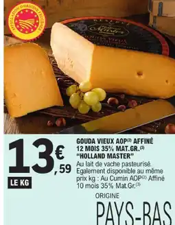 E.Leclerc Holland master gouda vieux aop offre
