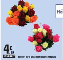 E.Leclerc Bouquet de 15 roses offre