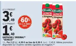 E.Leclerc Alvalle gazpacho l'original offre