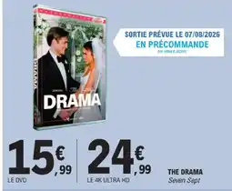 E.Leclerc Seven sept the drama dvd offre