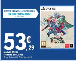 E.Leclerc Sony marvel tôkon fighting souls ps5 offre