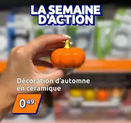 Action Décoration d'automne en céramique offre