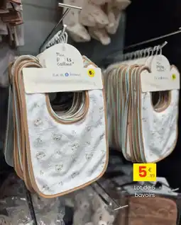 Stokomani Lot de 5 bavoirs offre