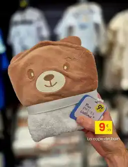 Stokomani Mes petits cailloux - la cape de bain offre