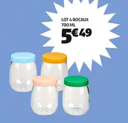 GiFi Lot 4 bocaux offre