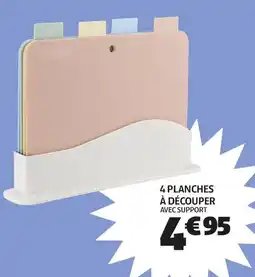 GiFi 4 planches à découper offre