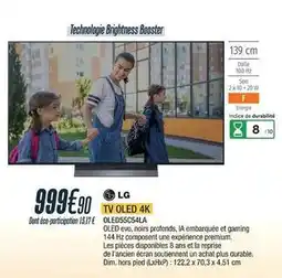 Proxi Confort Lg - tv oled 4k oled55c54la offre