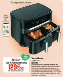 Extra Moulinex - air fryer offre