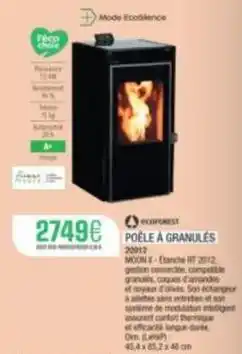 Extra Poêle a granules offre