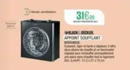 Extra Facile - blacks decker. appoint soufflant offre