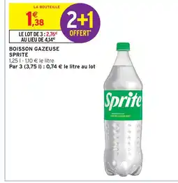 Intermarché Hyper Sprite boisson gazeuse offre